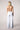 Ariana Mid Rise Wide Leg- White