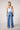 Cuffed Low Rise Recycled Wide Leg - Medium Tel Aviv