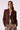Charlotte Cropped Blazer in Chocolate