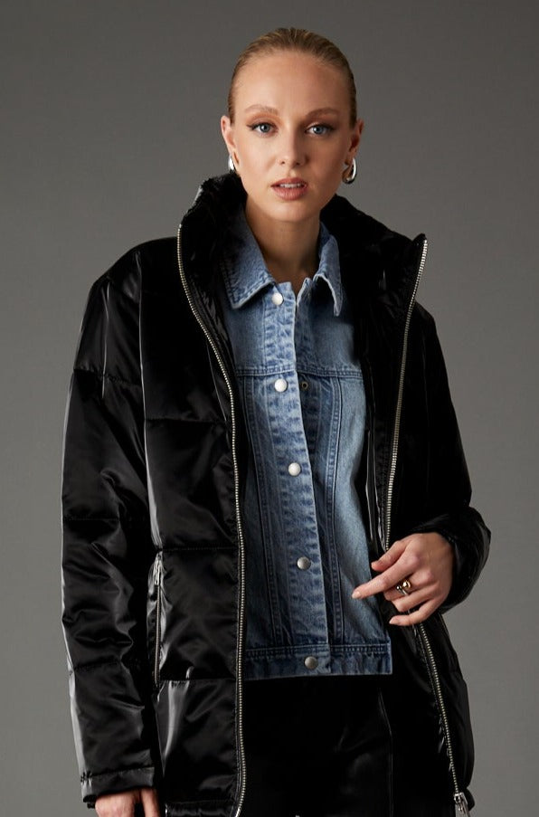 Hailey Jacket with Removeable Denim Insert