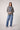 Helen Blazer With Removable Denim Insert - Rainbow Tweed
