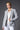 Helen Blazer in Heather Cement With Removable Shirt Insert