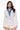 Helen Blazer With Removable Denim Insert - Sand Herringbone