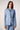 Helen Blazer With Removable Denim Insert- Heather Blue