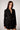 Helen Double Breasted Blazer With Removable Black Hoodie Insert - Black
