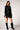 Helen Double Breasted Blazer With Removable Black Hoodie Insert - Black