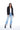 Helen Hooded Blazer With Removeable Pink Hoodie Insert - Black