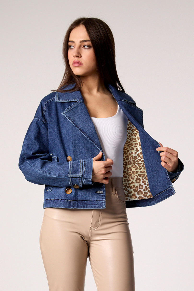 Lana Cropped Trench