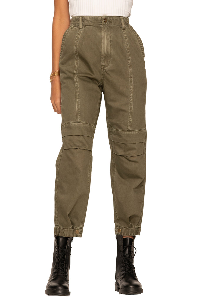 On Duty Cargo Utility Pant in Olive