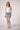 On The Edge Mini Skirt- Crete