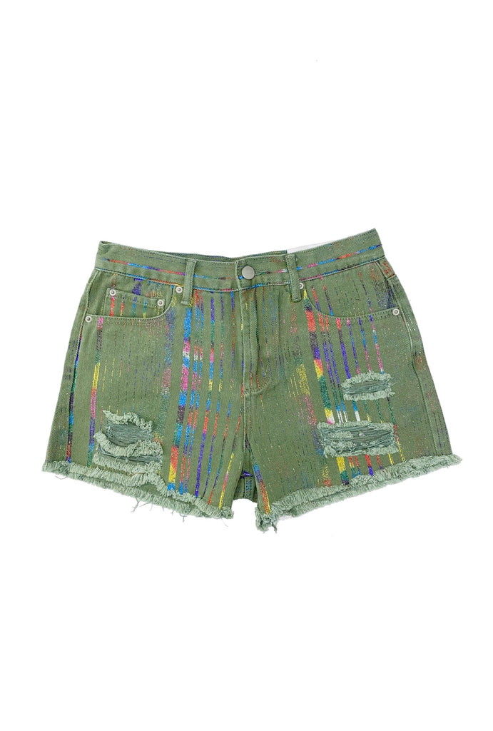 Paloma Over The Rainbow Short in Sage
