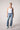 Quinn Mid Rise Straight Jean - Fiji