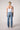 Quinn Mid Rise Straight Jean - Fiji