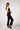 Quinn Mid Rise Straight Jean - Black