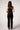Quinn Mid Rise Straight Jean - Black