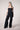 Selena Mid Rise Recycled Wide Leg - Black