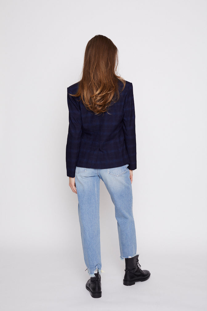 Helen Blazer in Ibiza Navy Twilight with Removable Insert