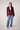 Taylor Belted Blazer - Vampy