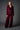Taylor Belted Blazer in Vampy