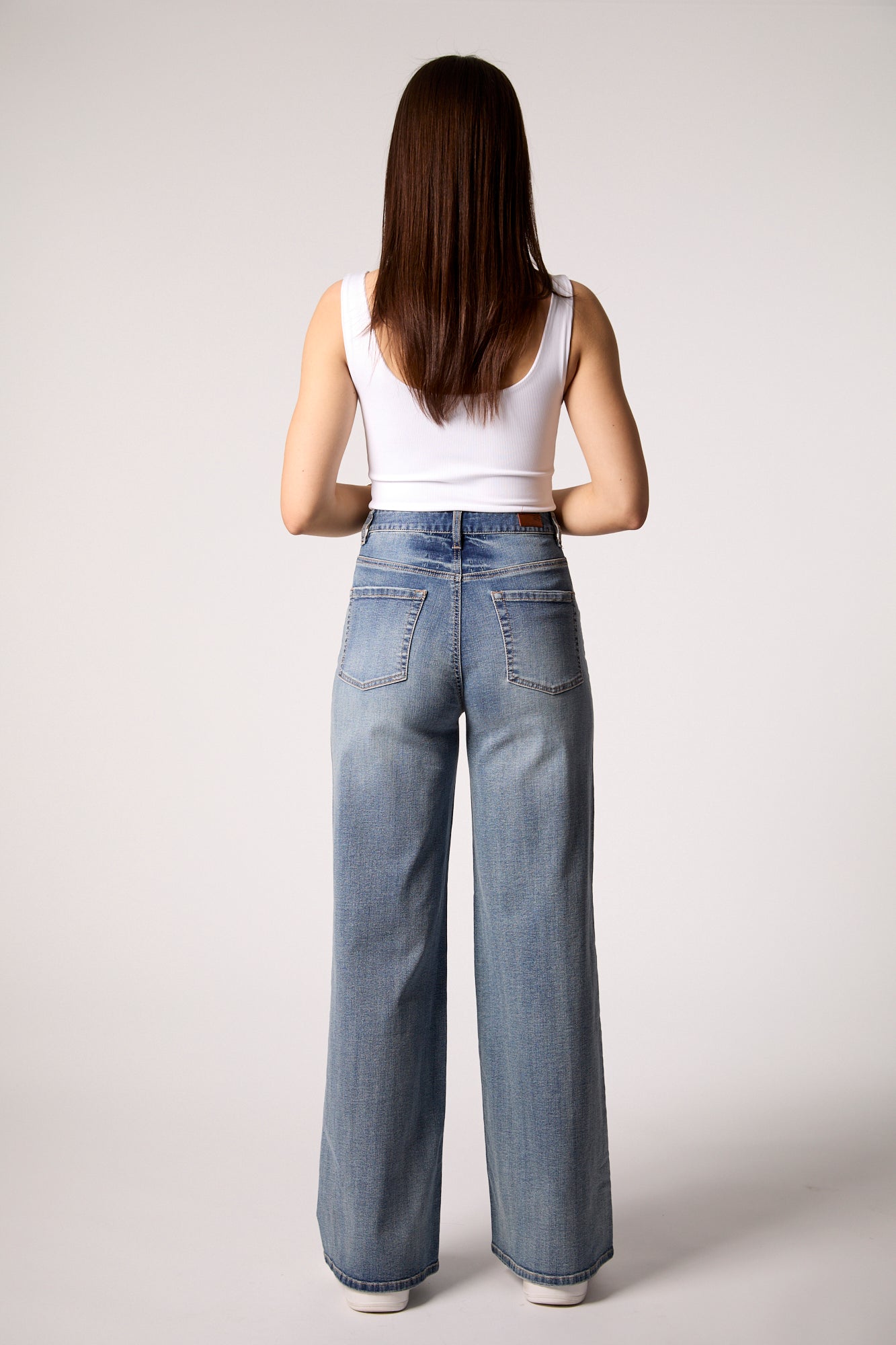 Waverly Mid Rise Wide Leg- Dallas