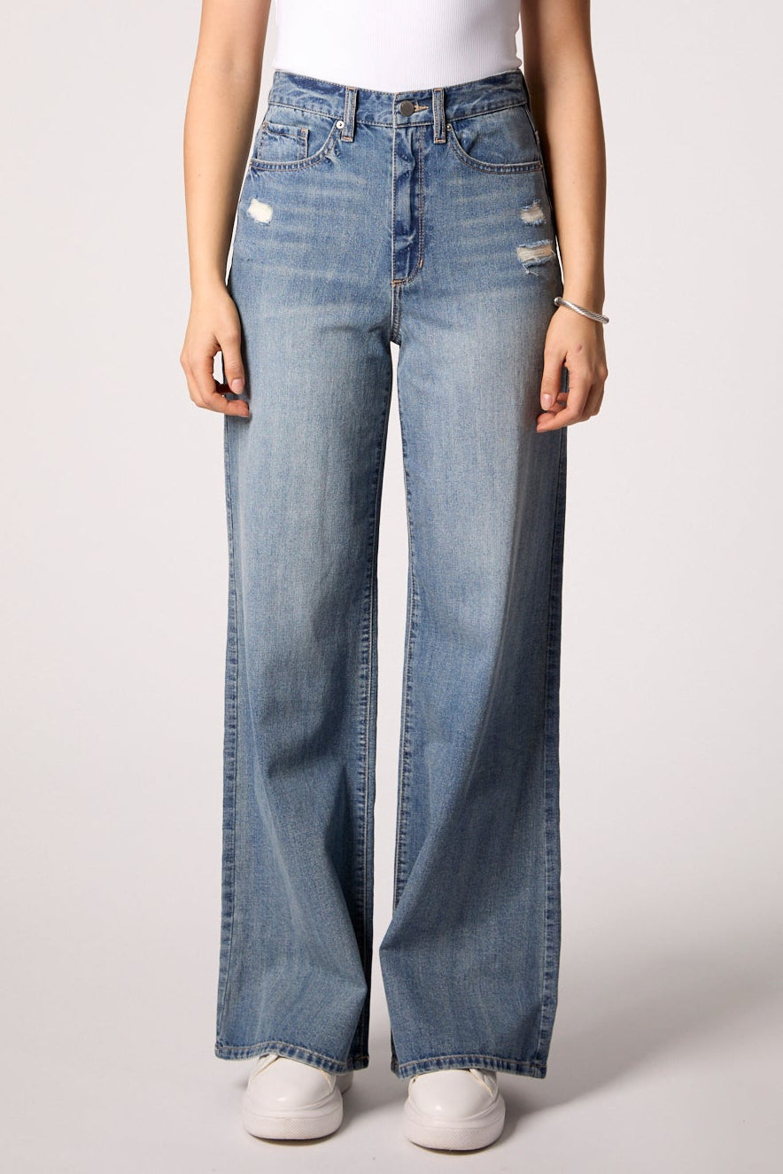 Waverly Mid Rise Wide Leg- Dallas