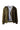 Blue Revival Bailey Bomber jacket in olive with removable gray hoodie insert product on white background. 