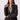 Blue Revival Colette blazer with removable sweater insert in heather grey, tailored fitted silhouette.