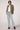 Blue Revival Helen blazer in camo shown open with the removable denim insert, highlighting the layered two-way design.