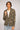 Blue Revival Helen blazer in camo shown without the removable denim insert, highlighting the clean tailored silhouette.