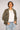 Blue Revival Helen blazer in camo shown without the removable denim insert, highlighting the clean tailored silhouette.