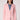 Blue Revival Helen blazer with removable denim insert in pale pink, featuring a fitted silhouette, silver buttons and front flap pockets.