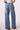 Blue Revival Liv drawstring wide leg pants in San Marino, back view showing the wide-leg fit and classic 5-pocket design.