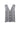Close-up of the Blue Revival Maddie blazer’s removable heather grey vest insert featuring a plaid pattern and layered design.