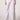 Blue Revival Palazzo pants in white with a mid-rise fit and flowing wide-leg silhouette.
