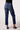 Blue Revival Quinn mid-rise straight ankle jeans in Marrakesh, back view showing the classic 5-pocket design.