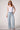 Woman wearing the Blue Revival Scarlett drawstring utility wide leg pants in Brussels with a relaxed wide-leg silhouette.