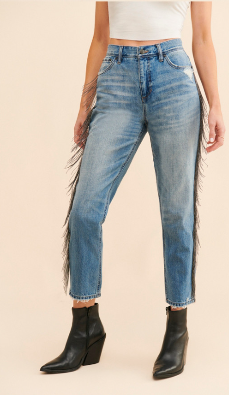 Chain Fringe Straight
